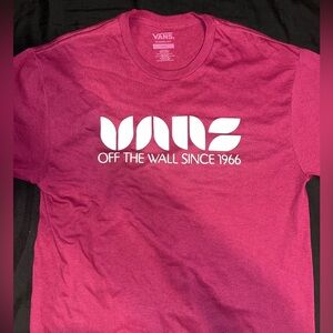 Vans off the Wall Red tee